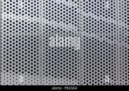 dots on a metal surface pattern texture background Stock Photo