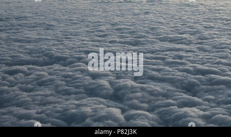 sky clouds abstract pattern texture background Stock Photo