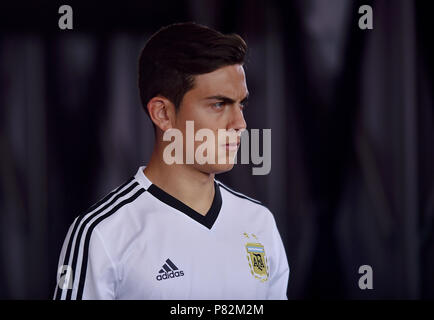 MOSCOW, RUSSIA - JUNE 16: Paulo Dybala of Argentina during the 2018 FIFA World Cup Russia group D match between Argentina and Iceland at Spartak Stadium on June 16, 2018 in Moscow, Russia. (Photo by Lukasz Laskowski/PressFocus/MB Media) Stock Photo