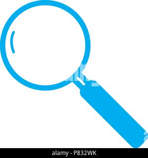 magnifying icon,web icon vector template Stock Vector