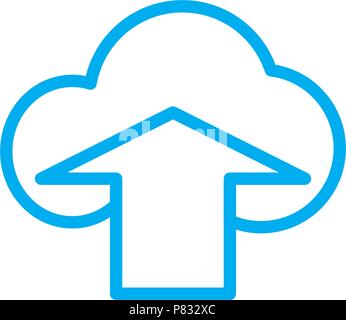 upload icon,web icon vector template Stock Vector