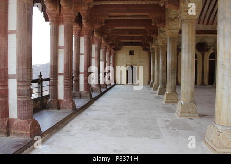 Diwan-i-Khas Amber Fort One of the attractions of the amber palace is the Diwan-i-khas or the hall of private audience. Stock Photo