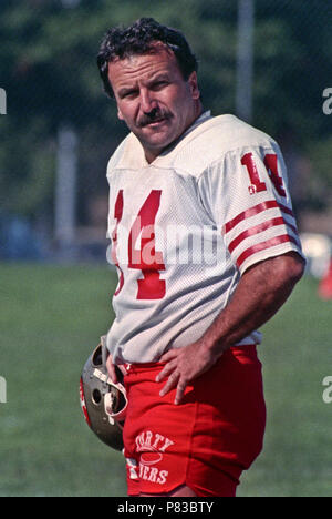 Rocklin, California, USA. 3rd Aug, 1982. San Francisco 49ers training camp  August 3, 1982 at Sierra College, Rocklin, California. Head Coach Bill Walsh  Credit: Al Golub/ZUMA Wire/Alamy Live News Stock Photo - Alamy