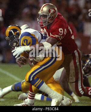 L a rams vs s f 49ers hi-res stock photography and images - Alamy