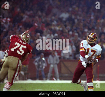 Redskins football, doug williams hi-res stock photography and