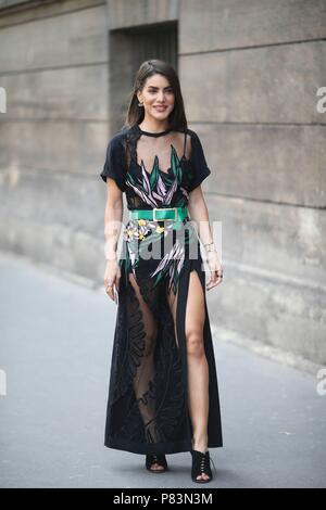Blogger Camila Coelho attending the Elie Saab runway show during Haute  Couture Fashion Week in Paris - July 4, 2018 - Photo: Runway Manhattan  ***For Editorial Use Only*** | Verwendung weltweit Stock Photo - Alamy