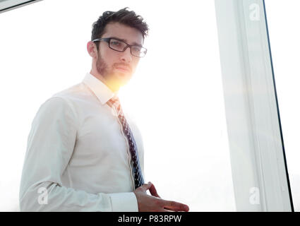 blurry photo of a successful businessman Stock Photo