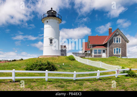 Cape Cod Lighthouse Stock Photo