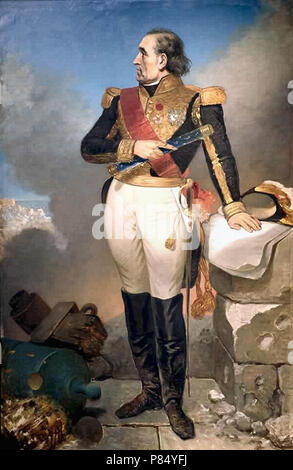 Court  Joseph-Désiré - Portrait of Marshall Jean De Dieu Soult Stock Photo