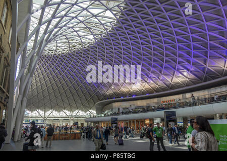 England, London, Kings cross station Stock Photo