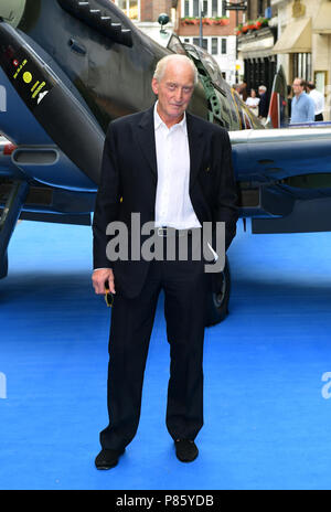 Charles Dance attending the premiere of Spitfire, held at the Curzon Mayfair, London. Stock Photo