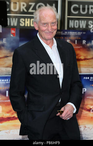 London, UK. 9th July 2018. Charles Dance attends the World Premiere of 'Spitfire' held at the Curzon Mayfair Credit: Mario Mitsis/Alamy Live News Stock Photo