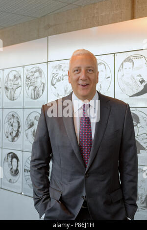 Garden City, New York, USA. 21st June, 2018. Former NASA space shuttle astronaut MIKE MASSIMINO is inducted into Long Island Air & Space Hall of Fame Class of 2018 at Cradle of Aviation Museum. Credit: Ann Parry/ZUMA Wire/Alamy Live News Stock Photo