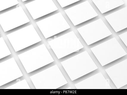Blank white browser window mock up isolated, 3d illustration. Clear ...