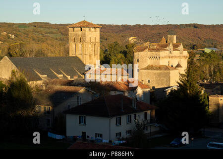 The village of Varen, Tarn et Garonne, Occitanie, France, Europe in the autumn Stock Photo