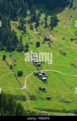 Lötschen Zwitserland, Lötschen Switzerland Stock Photo