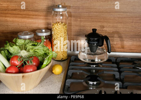 an image of  modern kitchen utensils Stock Photo