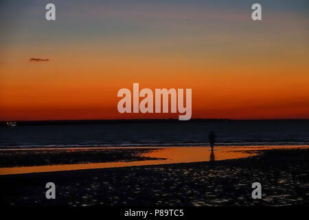 Sunset at Mindil Beach, Darwin, Northern Territory, Australia Stock Photo