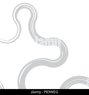 Creative black and white vector template design with place for your message. Stock Vector