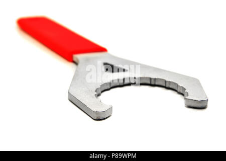 bicycle bottom bracket tool isolated on white background Stock Photo