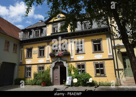 Albert Schweitzer memorial museum in Weimar Germany birthplace of Johann Carl August Musaus,  Weimar, Thuringia, Germany, Europe Stock Photo