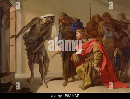 The Shade of Samuel Invoked by Saul. Museum: J. Paul Getty Museum, Los Angeles. Stock Photo