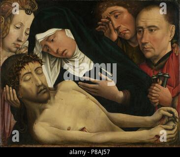 The Lamentation over Christ. Museum: Rijksmuseum, Amsterdam. Stock Photo
