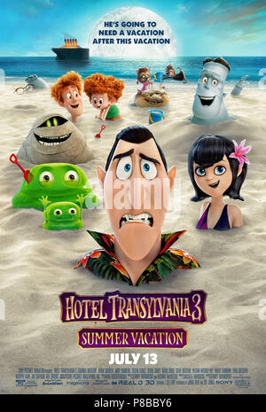 HOTEL TRANSYLVANIA 3 SUMMER VACATION US poster Blobby Murray