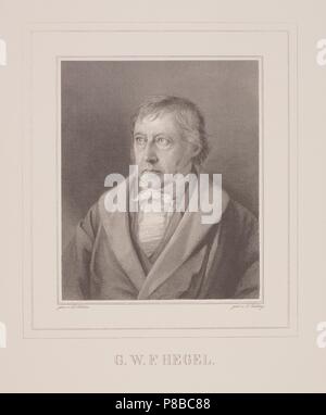 Portrait of Georg Wilhelm Friedrich Hegel (1770-1831). Museum: PRIVATE COLLECTION. Stock Photo