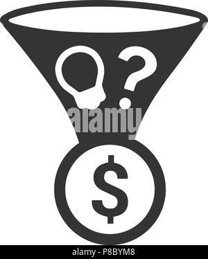 Idea Make Money Icon Stock Vector