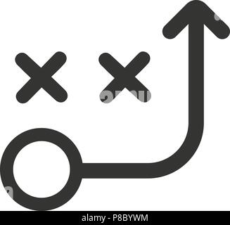 Strategic Planning Icon Stock Vector