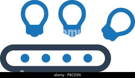 Idea Generation Icon Stock Vector