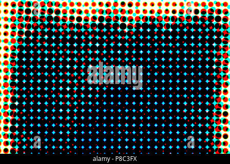 Abstract artistic halftone pattern as grunge art background Stock Photo