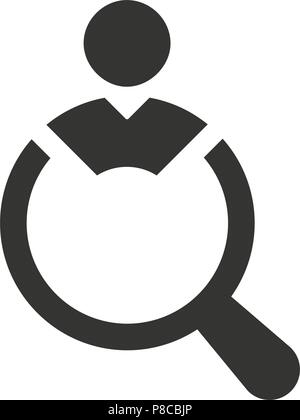 Search Job Icon Stock Vector