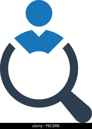 Looking for Job Icon Stock Vector