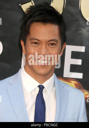 July 10, 2018 - New York City, New York, U.S. - Actor BYRON MANN attends the New York premiere of 'Skyscraper' held at AMC Loews Lincoln Square. (Credit Image: © Nancy Kaszerman via ZUMA Wire) Stock Photo