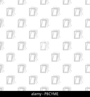 Window ventilation icon, outline style Stock Vector