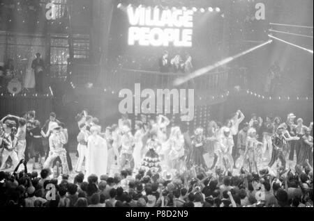 Can't Stop the Music (1982) Village People,     Date: 1980 Stock Photo