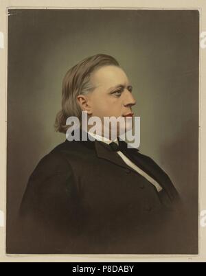 Portrait of Henry Ward Beecher (1813-1887). Museum: PRIVATE COLLECTION. Stock Photo