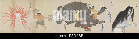 vintage Japanese mythical creature illustration Stock Photo