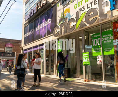 Jackson Heights-Roosevelt Avenue subway station in Queens New York, one