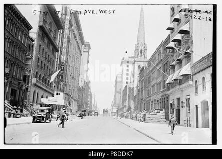 57th St., 6th Ave. West Stock Photo
