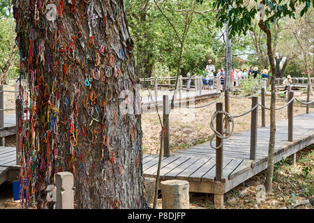 The Killing Fields outside Phenom Penh, Cambodia Stock Photo