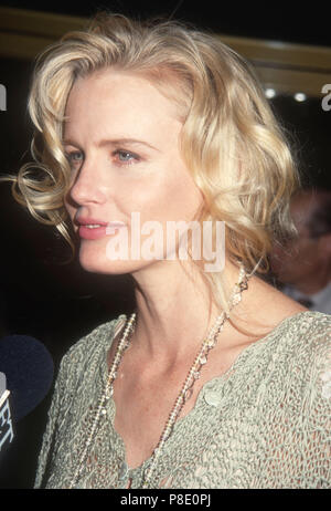 WESTWOOD, CA - FEBRUARY 25: Actress Daryl Hannah attends 'Memoirs of an Invisible Man' Premiere on February 25, 1992 at Mann's National Theater in Westwood, California. Photo by Barry King/Alamy Stock Photo Stock Photo