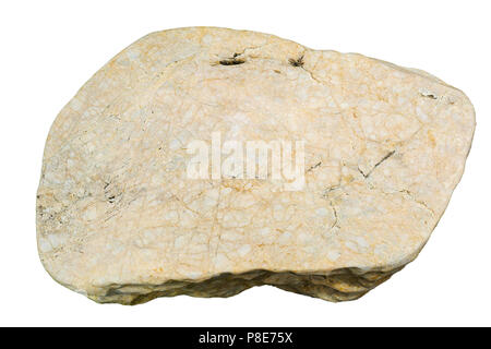 marble stone texture isolated on white background Stock Photo