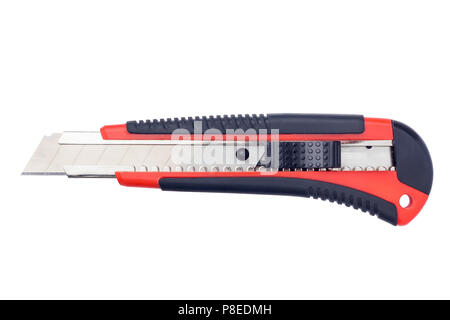 Clerical knife, clipping path, isolated on white background, isolated Stock Photo