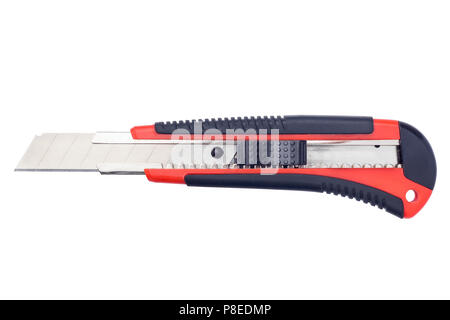Clerical knife, clipping path, isolated on white background, isolated Stock Photo