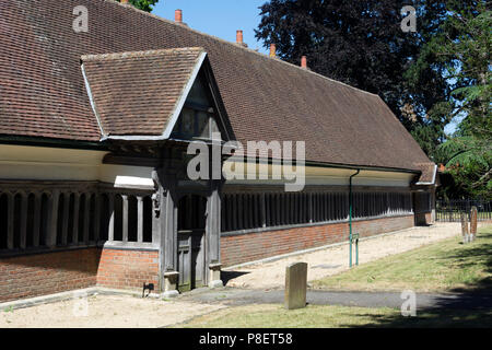 Long Alley Almshouses, Abingdon, Oxfordshire, England, UK Stock Photo