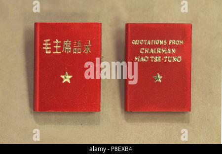 Quotations from Chairman Mao Tse-tung. Museum: PRIVATE COLLECTION. Stock Photo