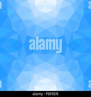 Vector illustration. Triangulated background. Seamless pattern. blue Stock Vector